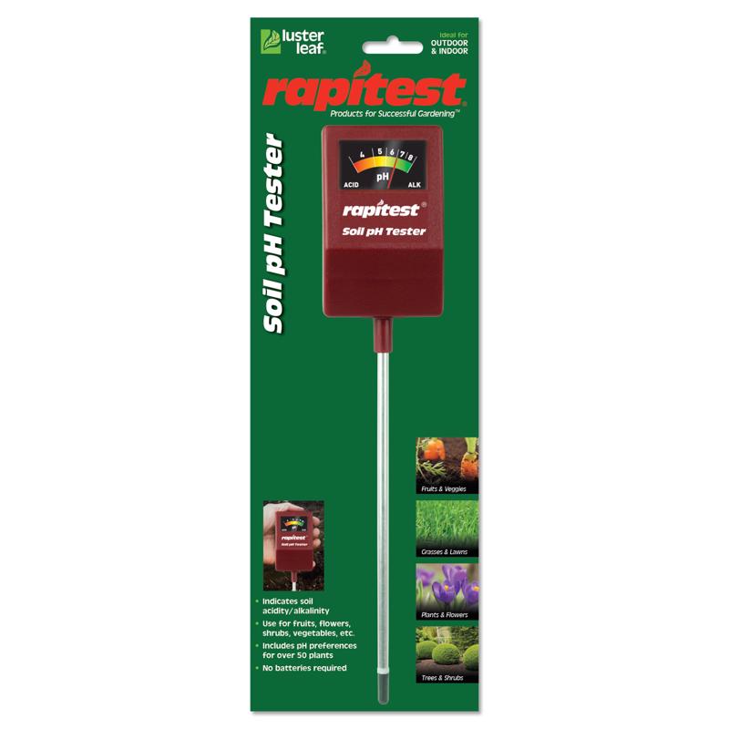 LUSTER LEAF - Luster Leaf Analog pH Meter 1 pk [1815]