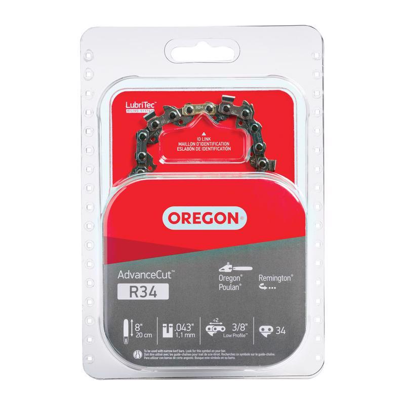 OREGON - Oregon AdvanceCut R34 8 in. 34 links Chainsaw Chain