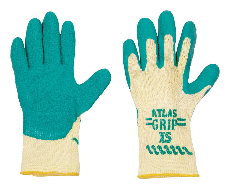 ATLAS - Atlas Kid Tuff Unisex Indoor and Outdoor Gardening Gloves Green/Yellow XS 1 pair - Case of 12