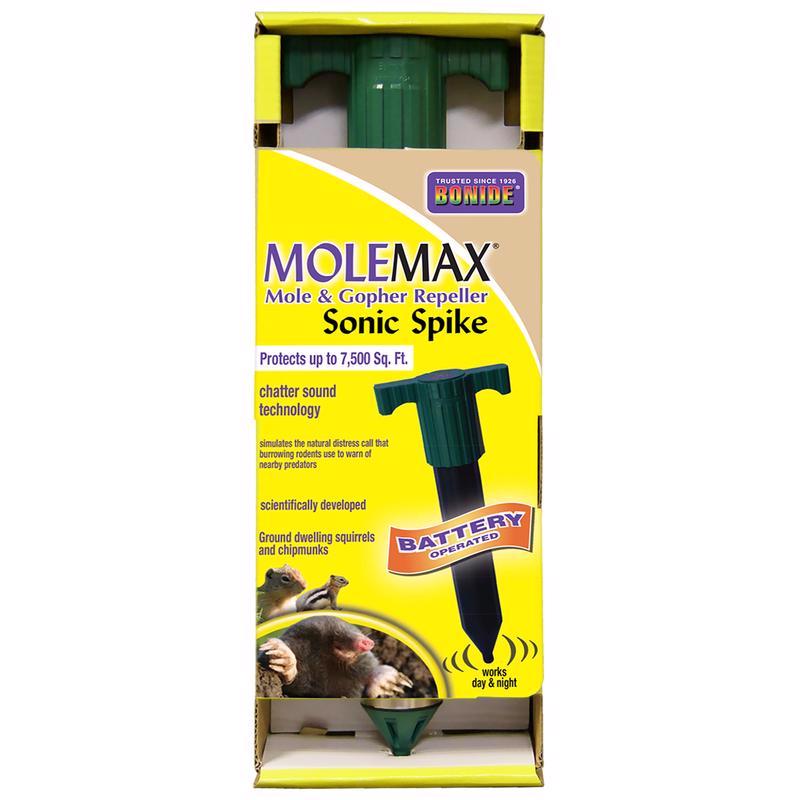 BONIDE - Bonide MoleMax Animal Repellent Stake For Gophers and Moles