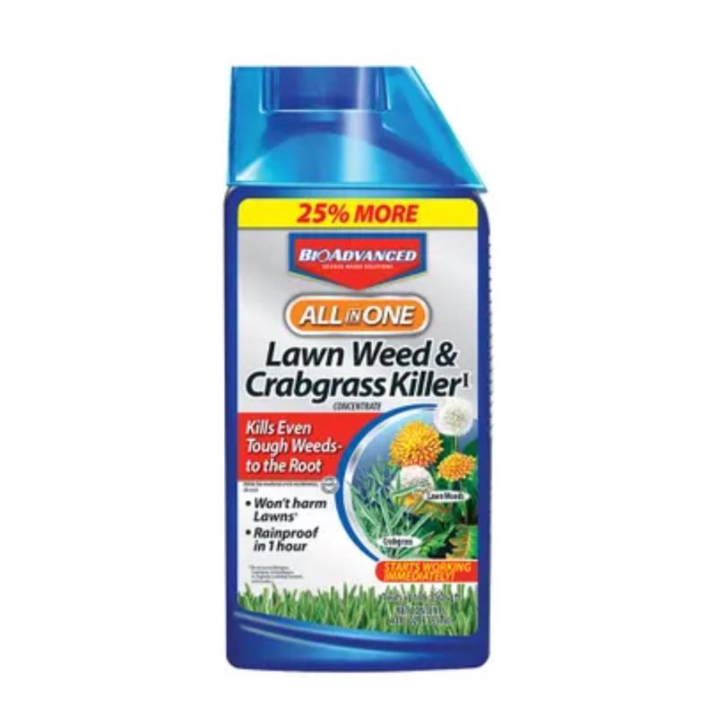 BIOADVANCED - BioAdvanced Weed and Crabgrass Killer Concentrate 40 oz - Case of 8