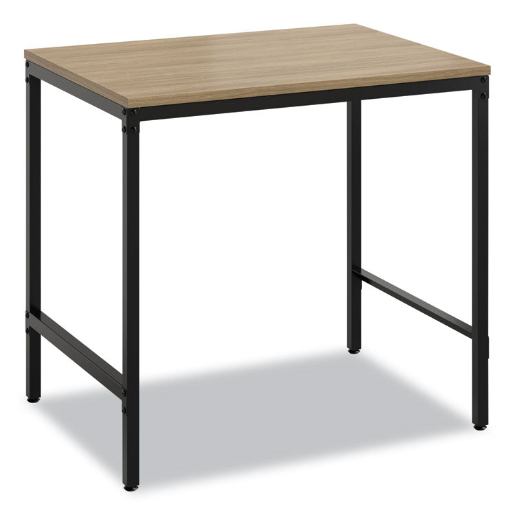 Safco - Simple Study Desk, 30.5" x 23.2" x 29.5", Walnut