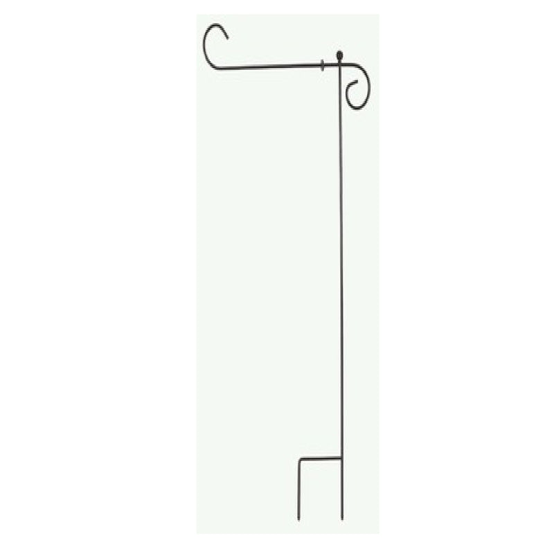 VALLEY FORGE - Valley Forge 40 in. L Steel Garden Flag Holder Polished