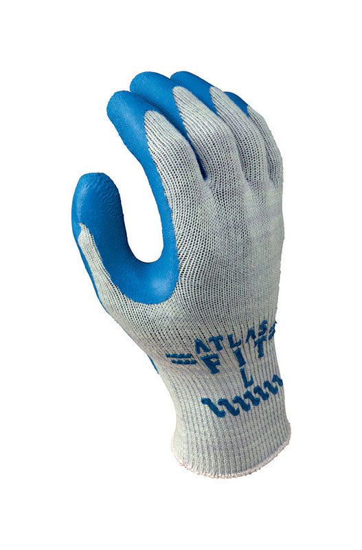 ATLAS - Atlas Fit Unisex Indoor/Outdoor Coated Work Gloves Blue/Gray M 1 pair - Case of 12