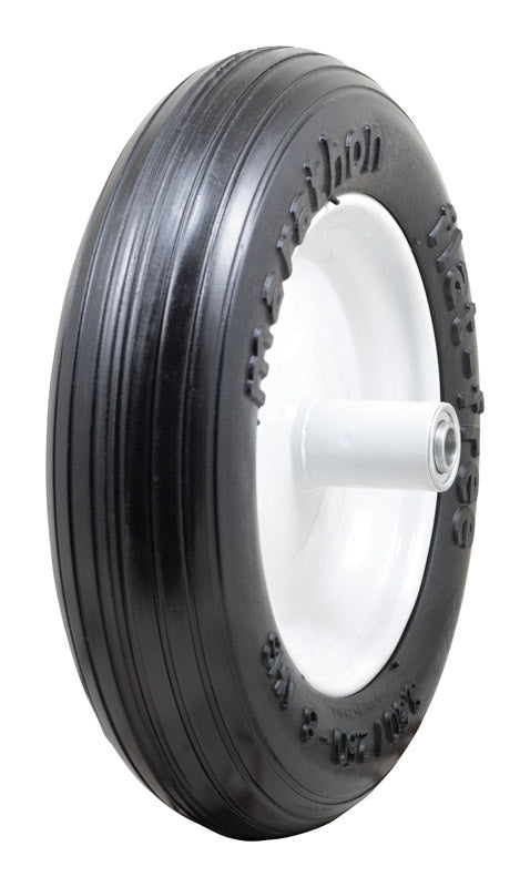 MARATHON - Marathon 8 in. D X 13.3 in. D 300 lb. cap. Centered Wheelbarrow Tire Polyurethane 1 pk [3]