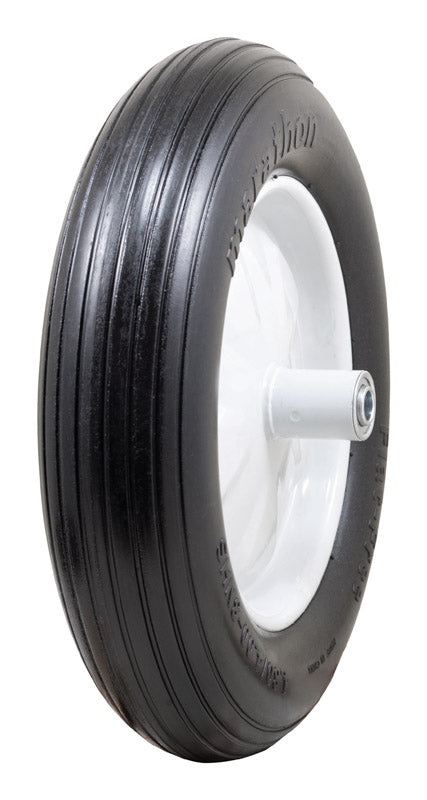 MARATHON - Marathon 8 in. D X 15.5 in. D 500 lb. cap. Centered Wheelbarrow Tire Polyurethane 1 pk [1]