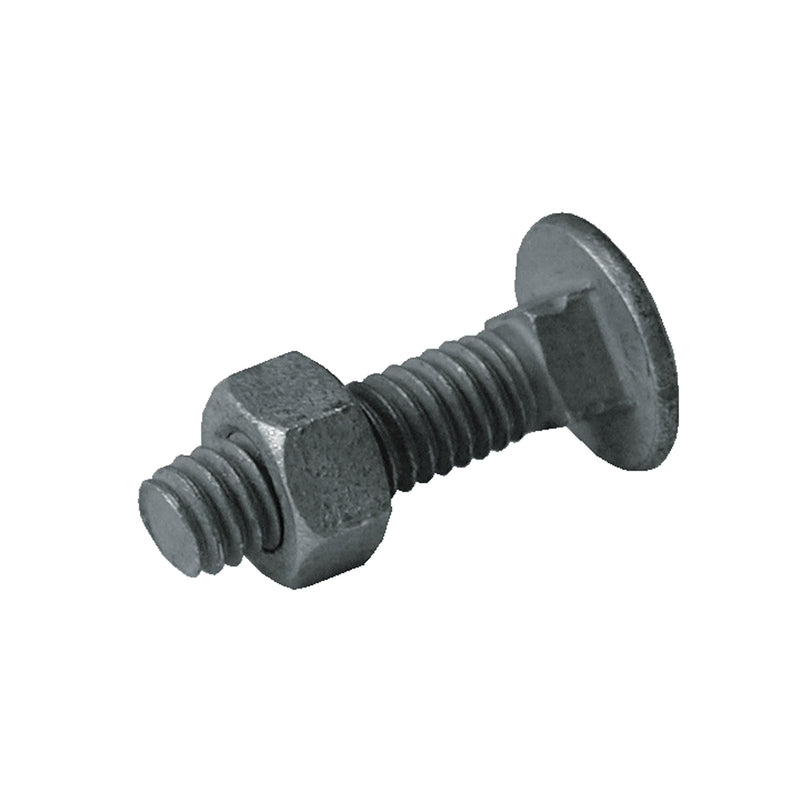 YARDGARD - YardGard 5/16 in. X 1-1/4 in. L Galvanized Steel Carriage Bolt