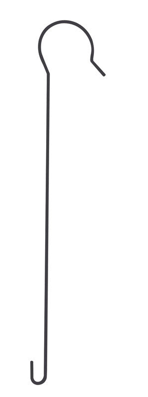 PANACEA - Panacea Black Steel 36 in. H S-Hook Plant Hook 1 pk