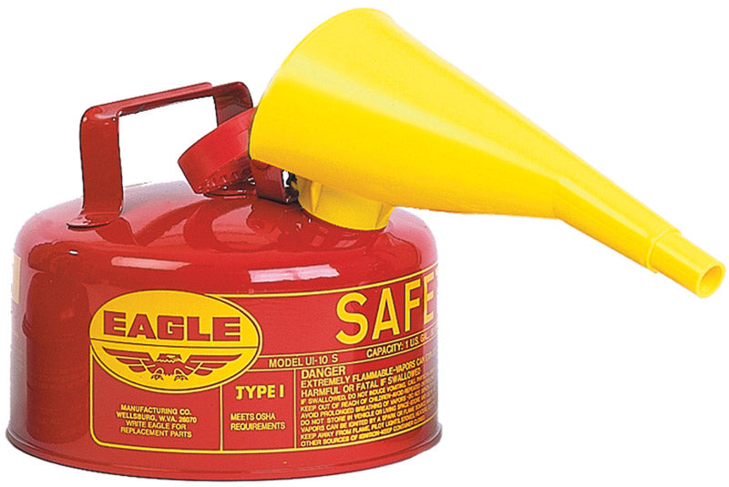 EAGLE - Eagle Steel Safety Gas Can 1 gal