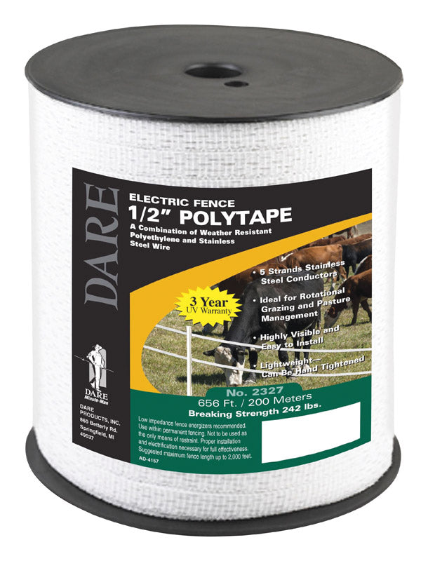 DARE - Dare Electric-Powered Tape 656 ft. White