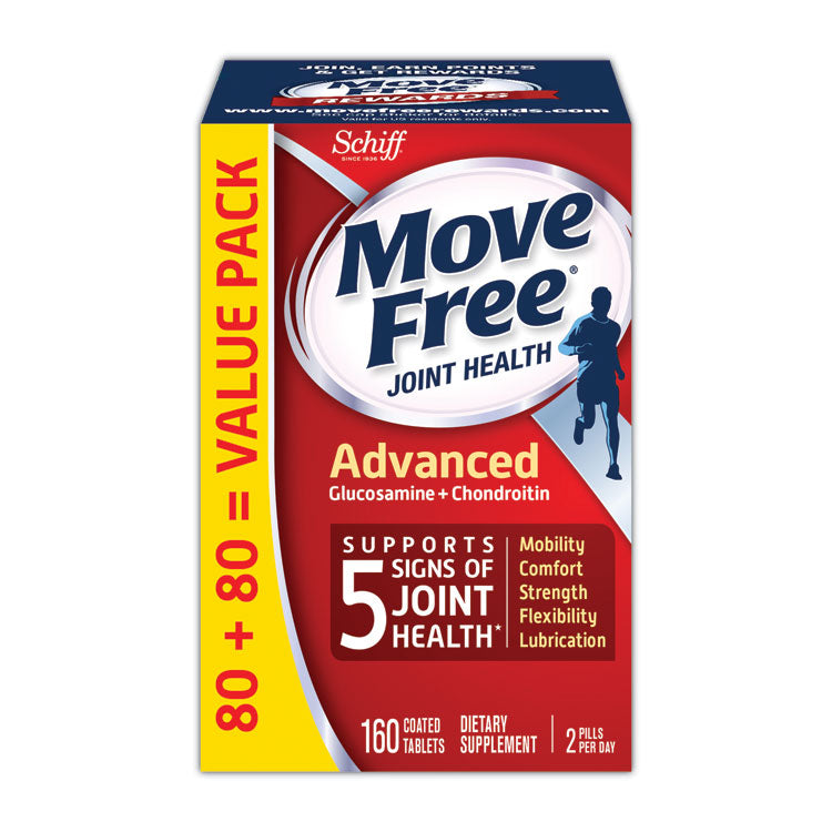Move Free - Advanced Joint Health Tablet, 160 Tablets