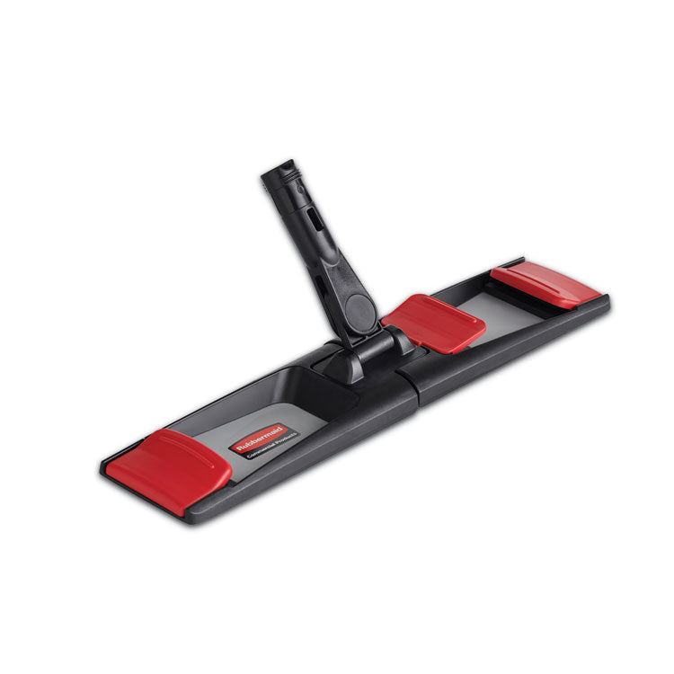 Rubbermaid Commercial - Adaptable Flat Mop Frame, 18.25 x 4, Black/Gray/Red
