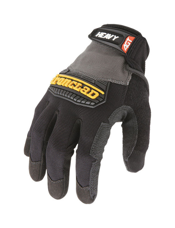 IRONCLAD - Ironclad Men's Heavy Duty Gloves Black/Gray M 1 pair