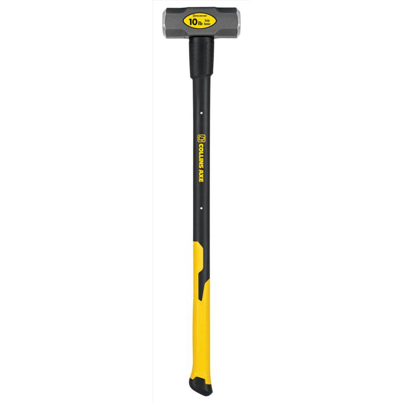 COLLINS - Collins 10 lb Steel Sledge Hammer 35 in. Fiberglass Handle [MD-10FD-C]