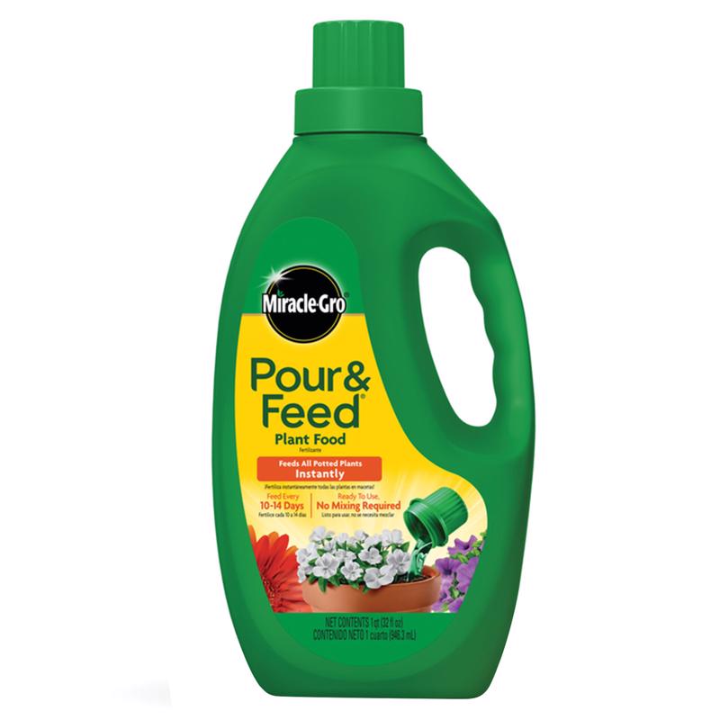 MIRACLE-GRO - Miracle-Gro Pour & Feed Liquid Plant Food 32 oz