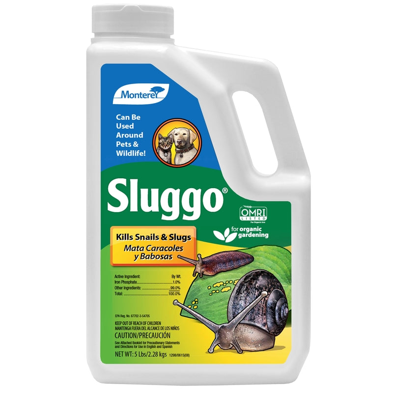 MONTEREY - Monterey Sluggo Slug and Snail Killer 5 lb