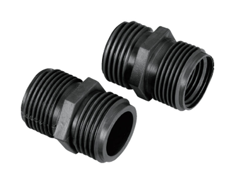 RAINDRIP - Raindrip Plastic Drip Irrigation Connector 2 pk