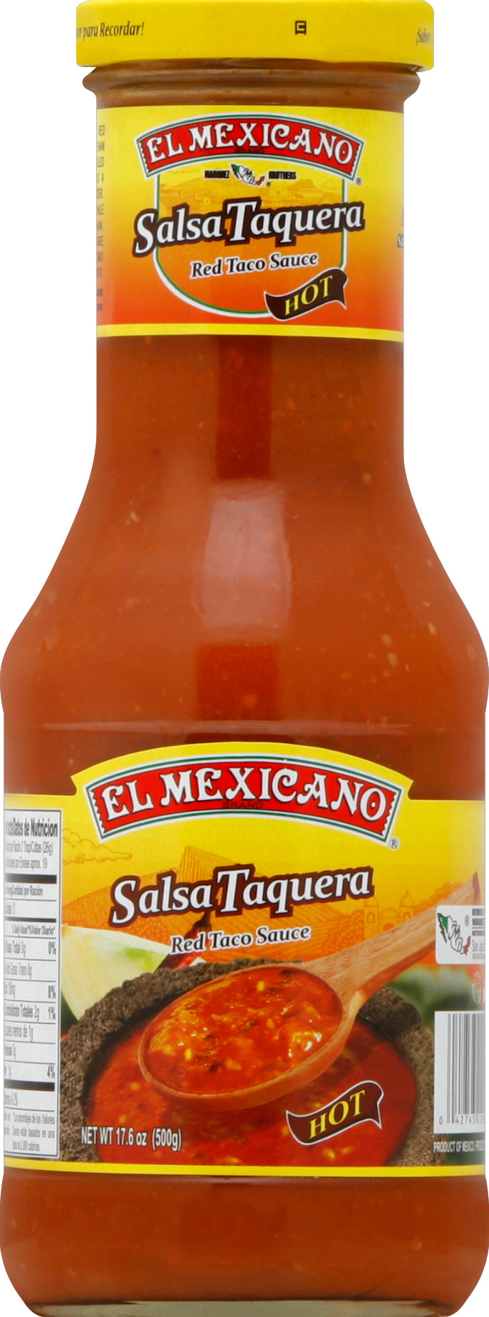 El Mexicano Taco Sauce 17.6 oz - Case of 12