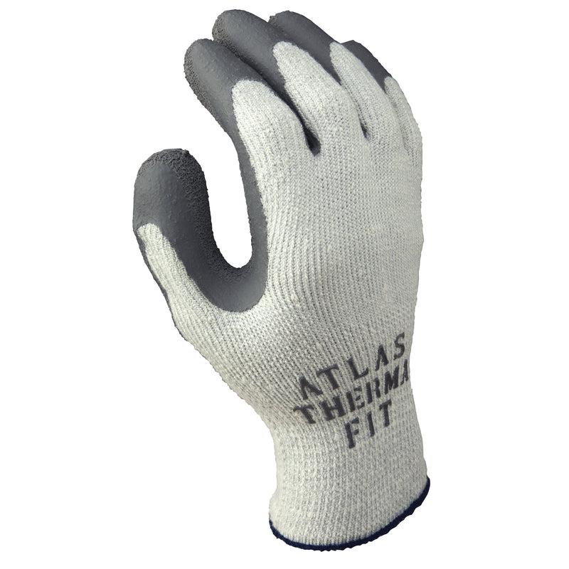 ATLAS - Atlas Therma Fit Unisex Indoor/Outdoor Cold Weather Work Gloves Gray XL 1 pair