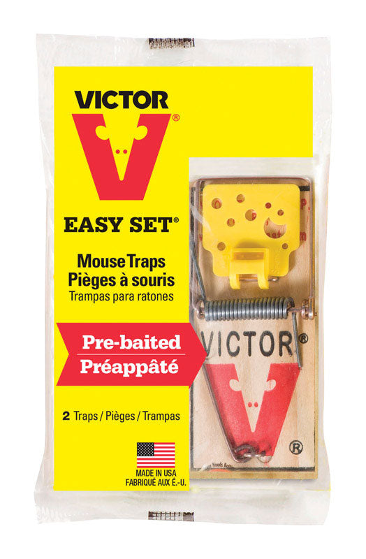 VICTOR - Victor Small Snap Trap For Mice 2 pk - Case of 36 [M035]