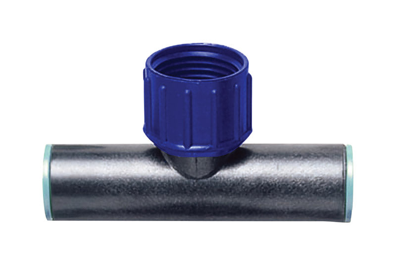 RAINDRIP - Raindrip 3/4 in. Compression Drip Irrigation Tee 1 pk [358G00UB]