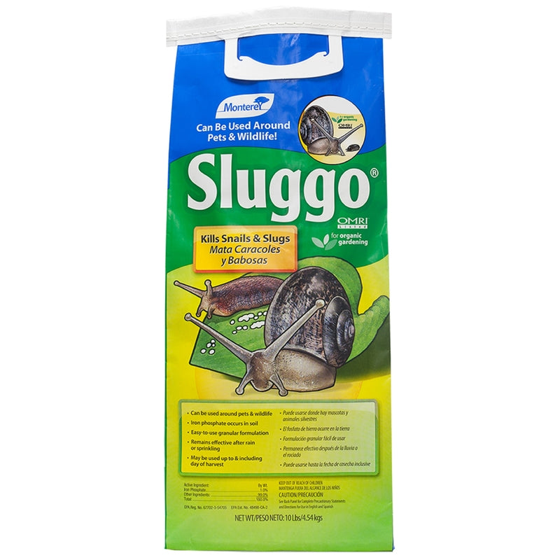 MONTEREY - Monterey Sluggo Slug and Snail Killer 10 lb