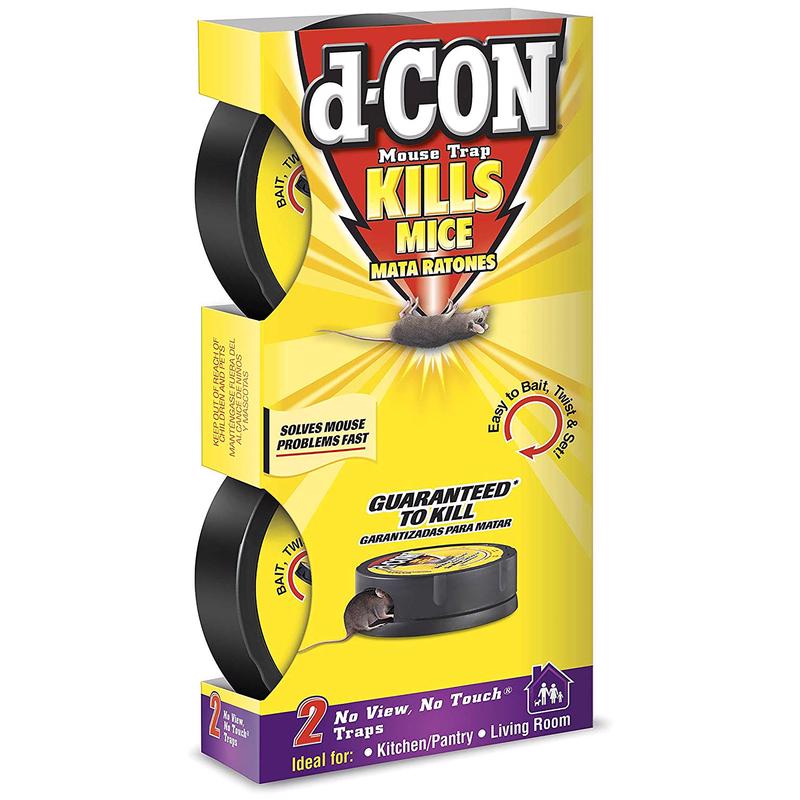 D-CON - d-CON Small Snap Trap For Mice 2 pk