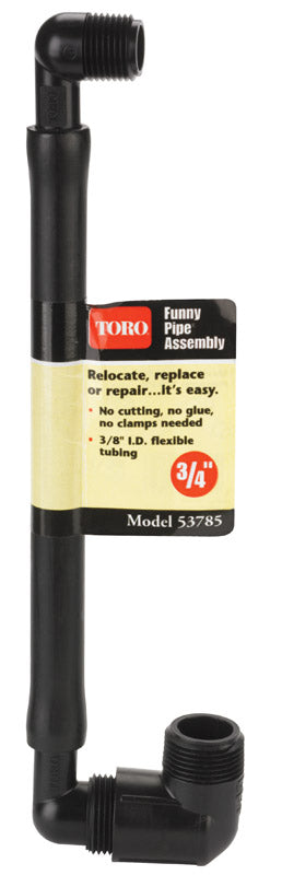 LAWN GENIE - Lawn Genie Toro 3/4 in. D X 10.875 in. L Funny Pipe