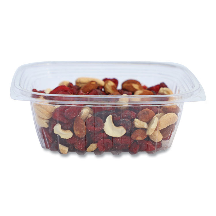 World Centric - PLA Rectangular Deli Containers, 12 oz, 4.8 x 5.9 x 2.1, Clear, Plastic, 900/Carton