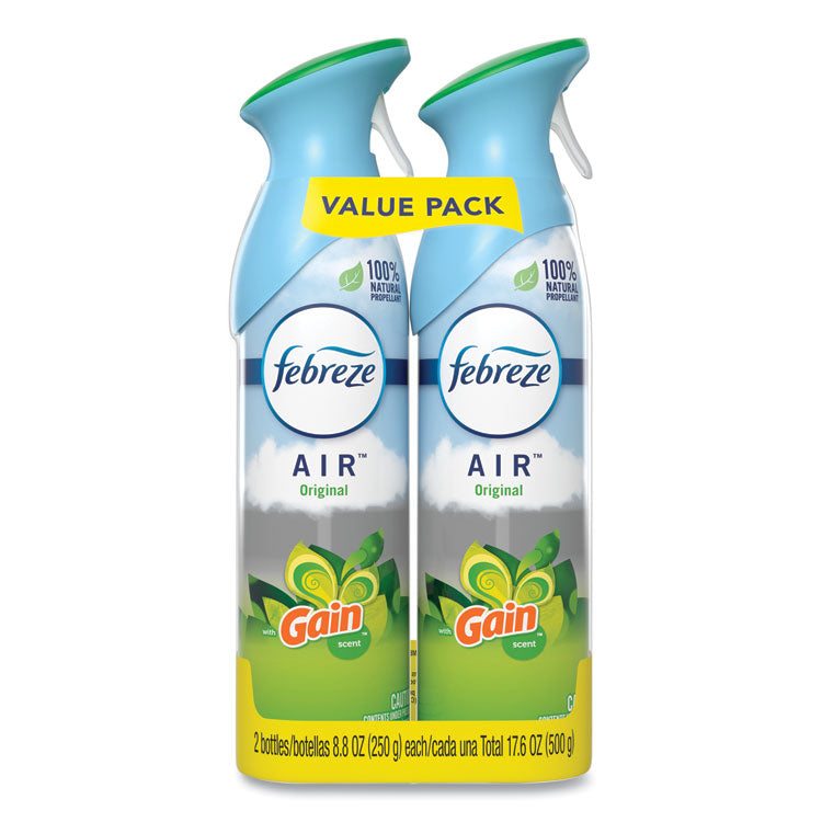 Febreze - AIR, Gain Original, 8.8 oz Aerosol Spray, 2/Pack