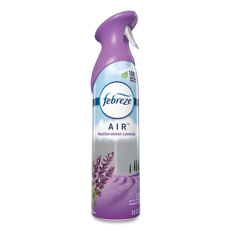 Febreze - AIR, Mediterranean Lavender, 8.8 oz Aerosol Spray, 6/Carton