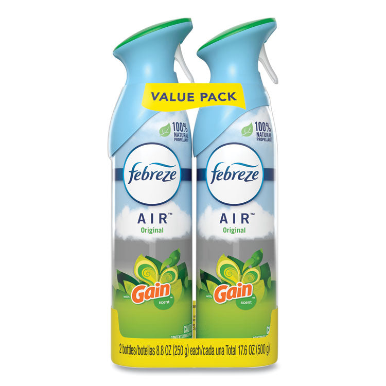 Febreze - AIR, Gain Original, 8.8 oz Aerosol Spray, 2/Pack, 6 Pack/Carton