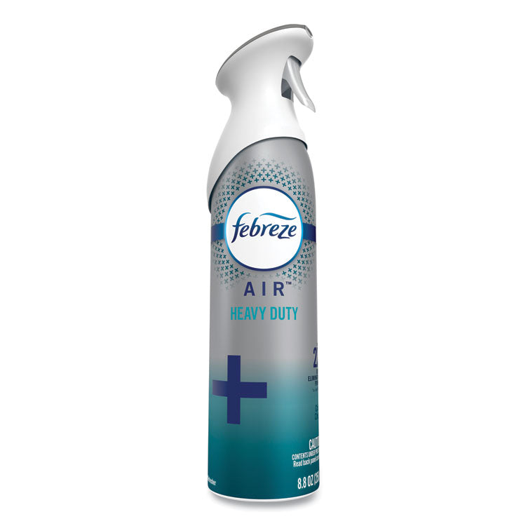 Febreze - AIR, Heavy Duty Crisp Clean, 8.8 oz Aerosol Spray, 6/Carton