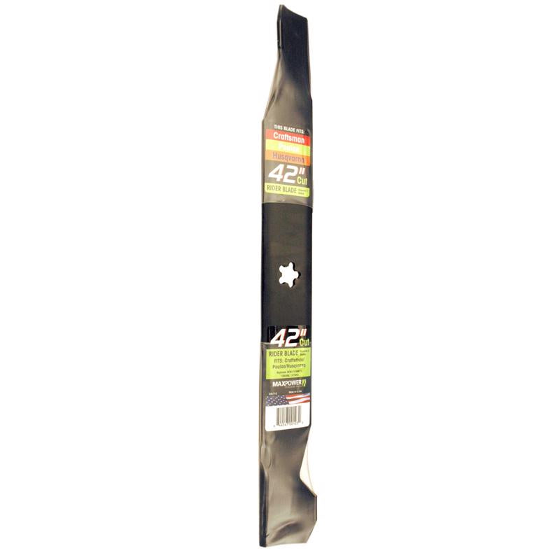 MAXPOWER - MaxPower 42 in. Standard Mower Blade For Riding Mowers 1 pk