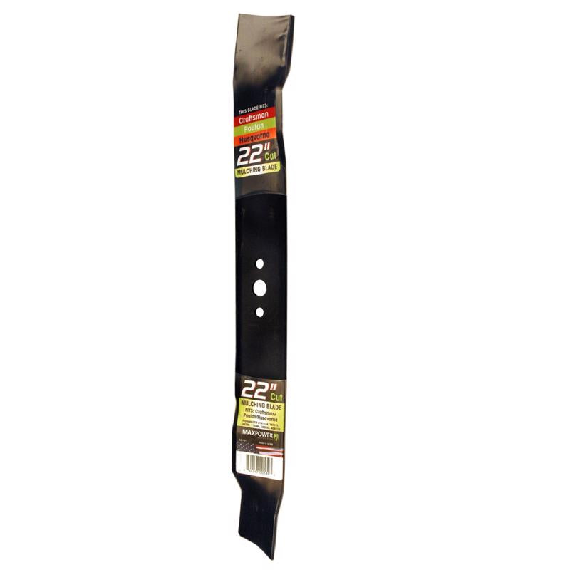 MAXPOWER - MaxPower 22 in. Mulching Mower Blade For Walk-Behind Mowers 1 pk [331731S]