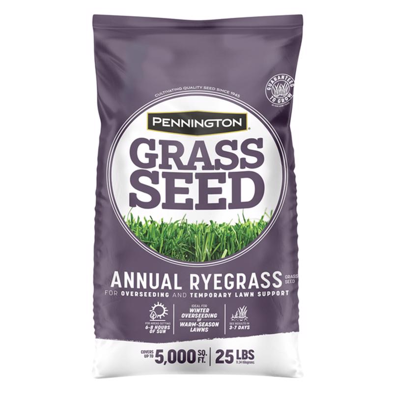 PENNINGTON - Pennington Annual Ryegrass Sun or Shade Grass Seed 25 lb