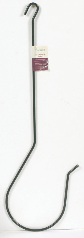 AUDUBON - Audubon Green Metal 24 in. H S Plant Hook 1 pk