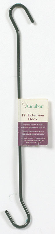 AUDUBON - Audubon Green Steel 12 in. H S Extender Hook 1 pk