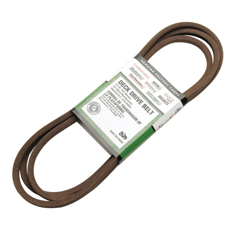 ARNOLD - Arnold Deck Drive Belt 0.5 in. W X 109 in. L For Riding Mowers