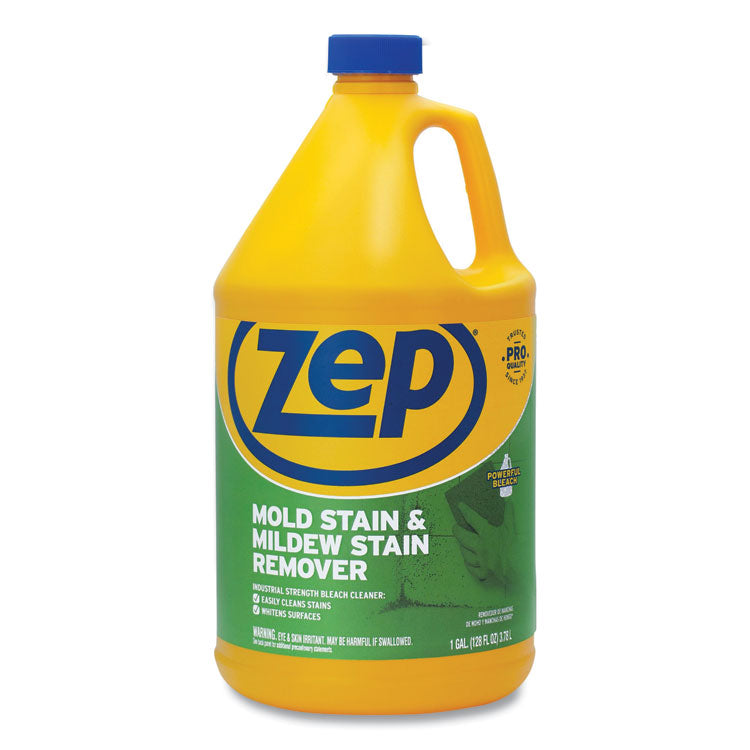 Zep Commercial - Mold Stain and Mildew Stain Remover, 1 gal Bottle