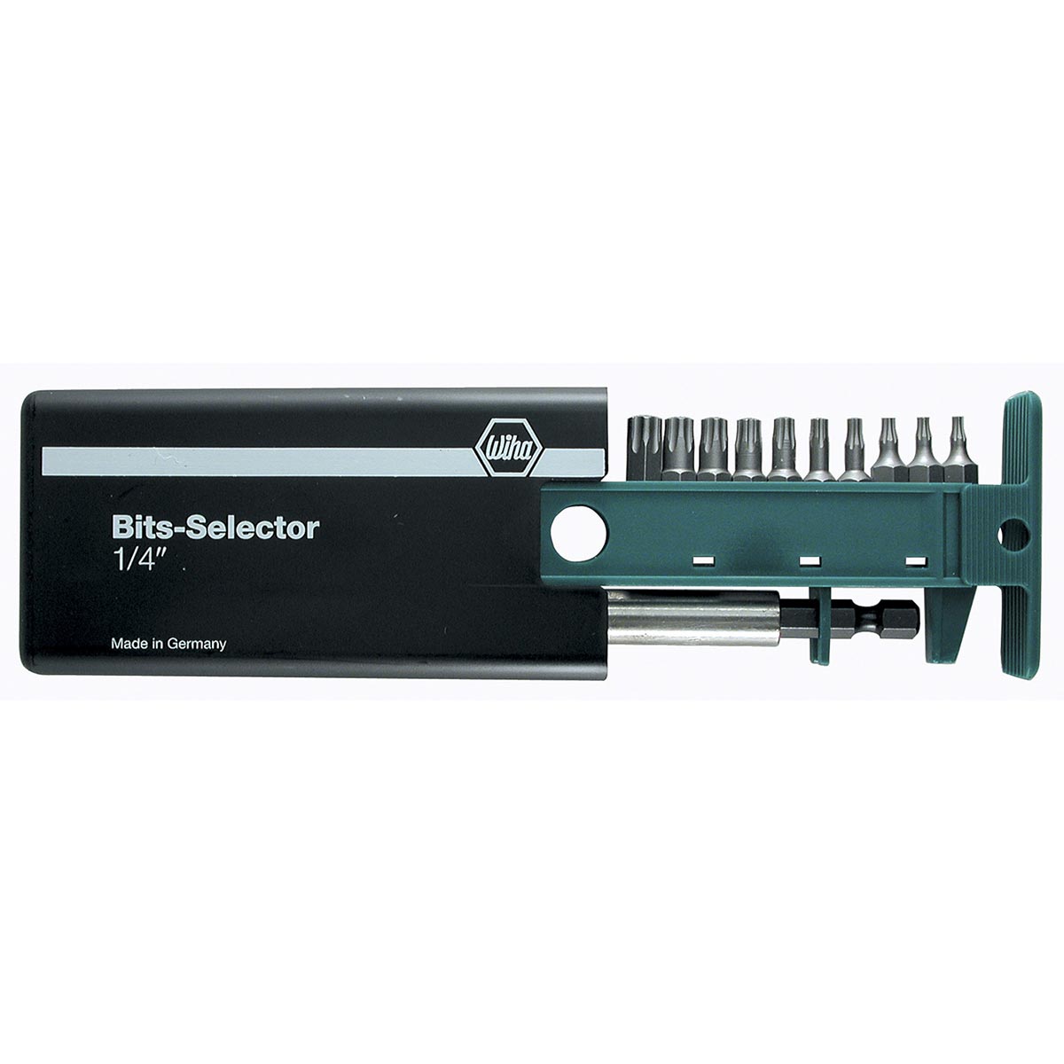 Wiha TorxPlus Bit Selector with 1/4" Magnetic Bit Holder in Storage Box (11 Piece Set)