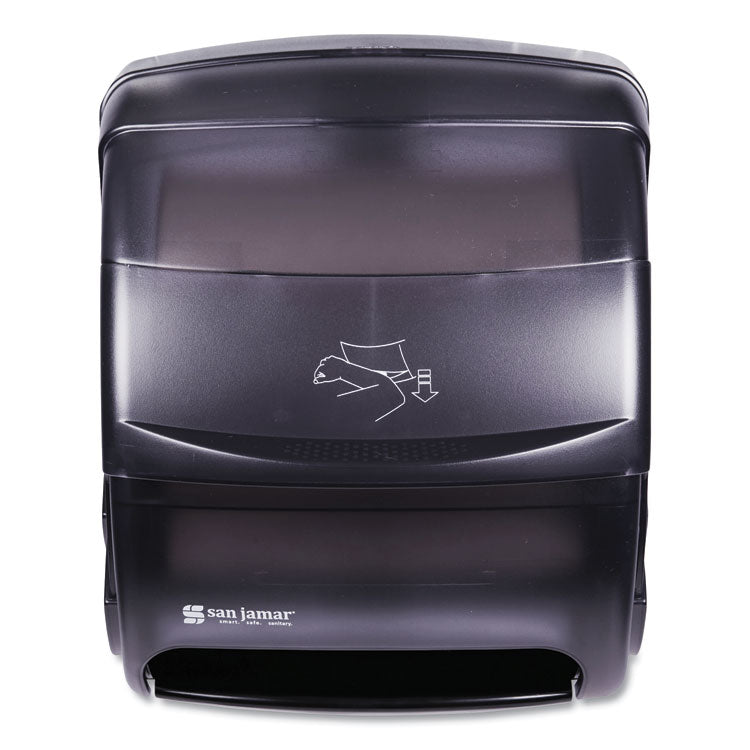 San Jamar - Integra Lever Roll Towel Dispenser, 11.5 x 11.25 x 13.5, Black Pearl