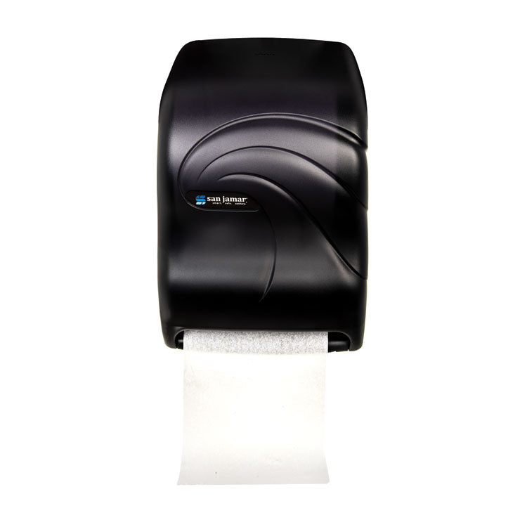 San Jamar - Electronic Touchless Roll Towel Dispenser, 11.75 x 9 x 15.5, Black Pearl