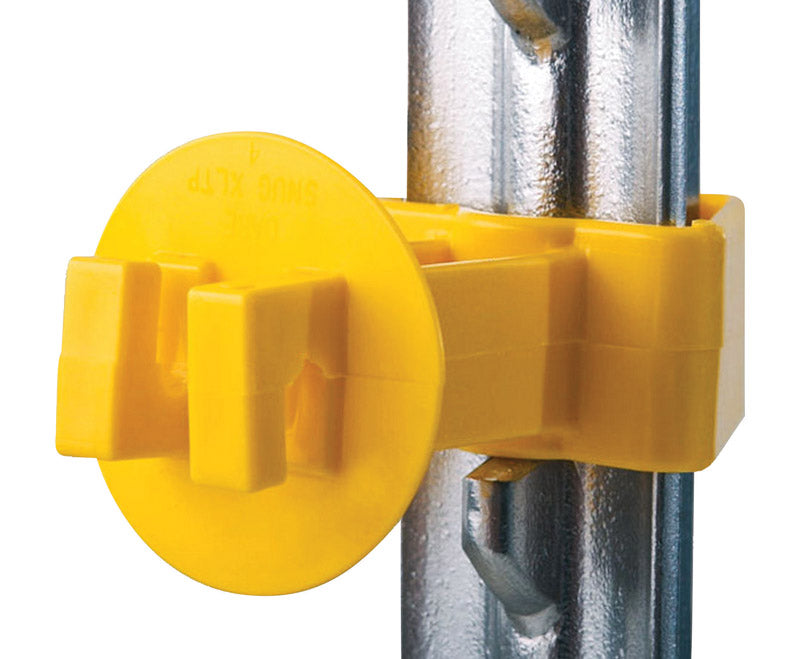 DARE - Dare Snug T-Post Insulator Yellow