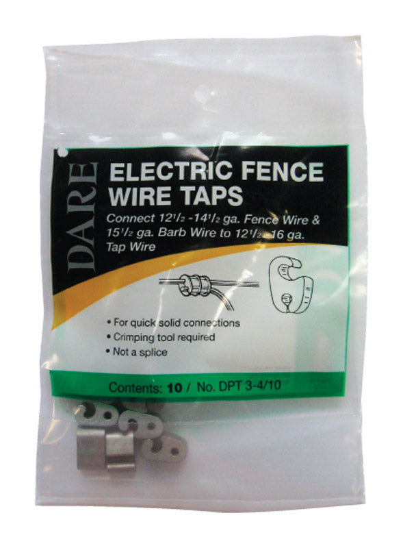 DARE - Dare Electric Fence Wire Tap Silver