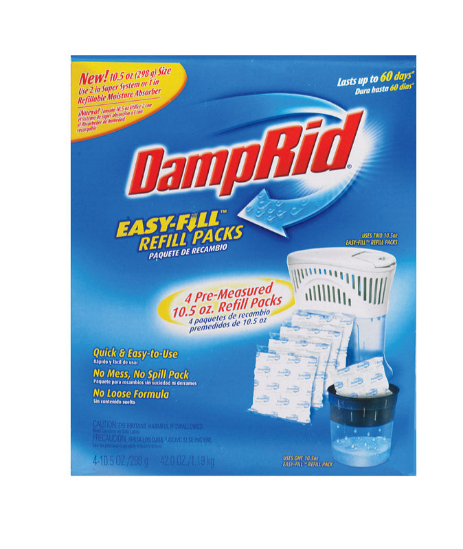 DAMPRID - DampRid Easy Fill Moisture Absorber Refill No Scent 42 oz