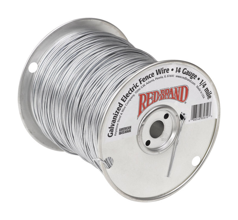 RED BRAND - Red Brand Electric-Powered Electric Fence Wire Silver [85610]