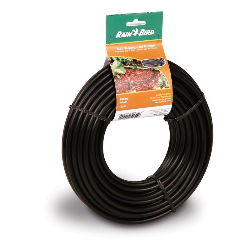 RAIN BIRD - Rain Bird Plastic Drip Irrigation Tubing 1/4 in. D X 50 ft. L