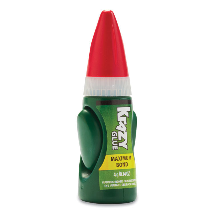 Krazy Glue - Maximum Bond Krazy Glue EZ Squeeze Gel, 0.14 oz, Dries Clear