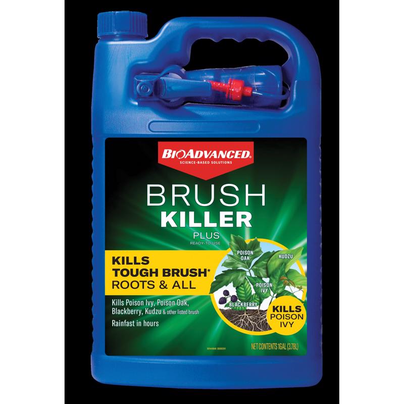 BIOADVANCED - BioAdvanced Brush Killer RTU Liquid 1 gal - Case of 4